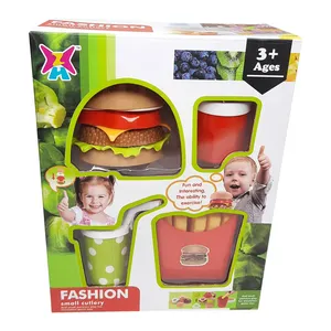 ست اسباب بازی فست فود مدل همبرگر کد 326H-4