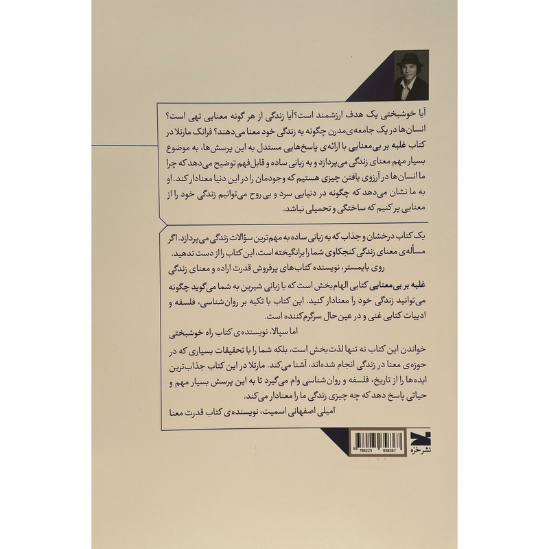 کتاب غلبه بر بی معنايی اثر فرانک مارتلا انتشارات خزه