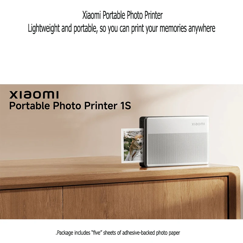 عکس شماره 3 : پرینتر چاپ عکس شیائومی مدل mjkddyj02ht