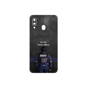 MAHOOT Police Officer Cover Sticker for Samsung Galaxy A40