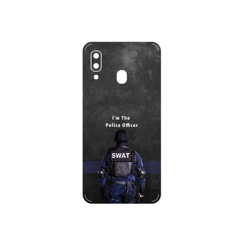 برچسب پوششی ماهوت مدل Police Officer مناسب برای گوشی موبایل سامسونگ Galaxy A40