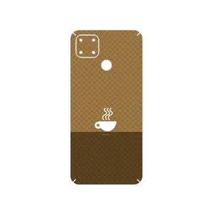 MAHOOT Minimal Cup of Coffee Icon Cover Sticker for Realme C25s