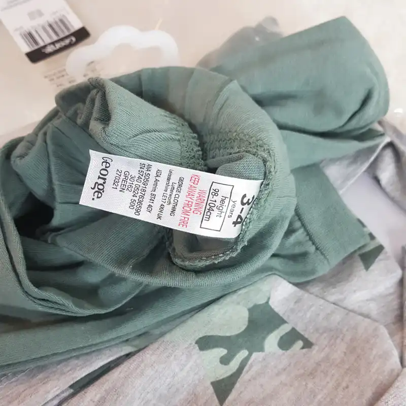 ست تی شرت و شلوار پسرانه جورج مدل 17671678