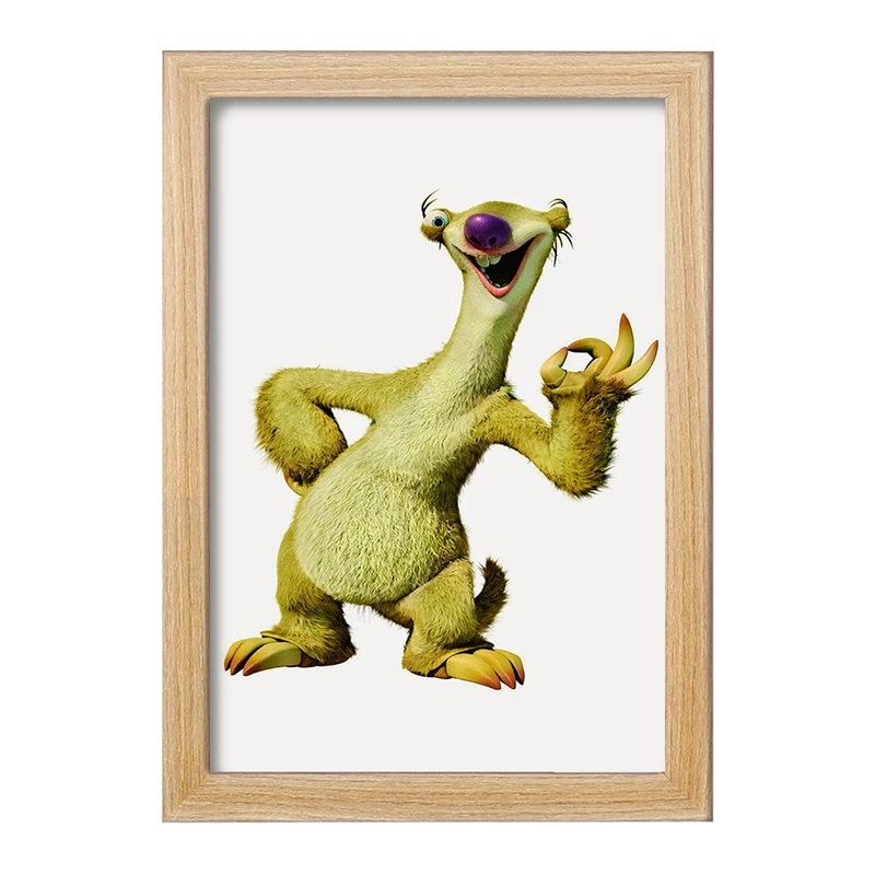 تابلو خندالو مدل انیمیشن عصر یخبندان Ice Age  کد 1911