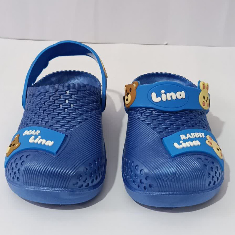 دمپایی حمام بچگانه مدل جلو بسته ازوکا لینا A