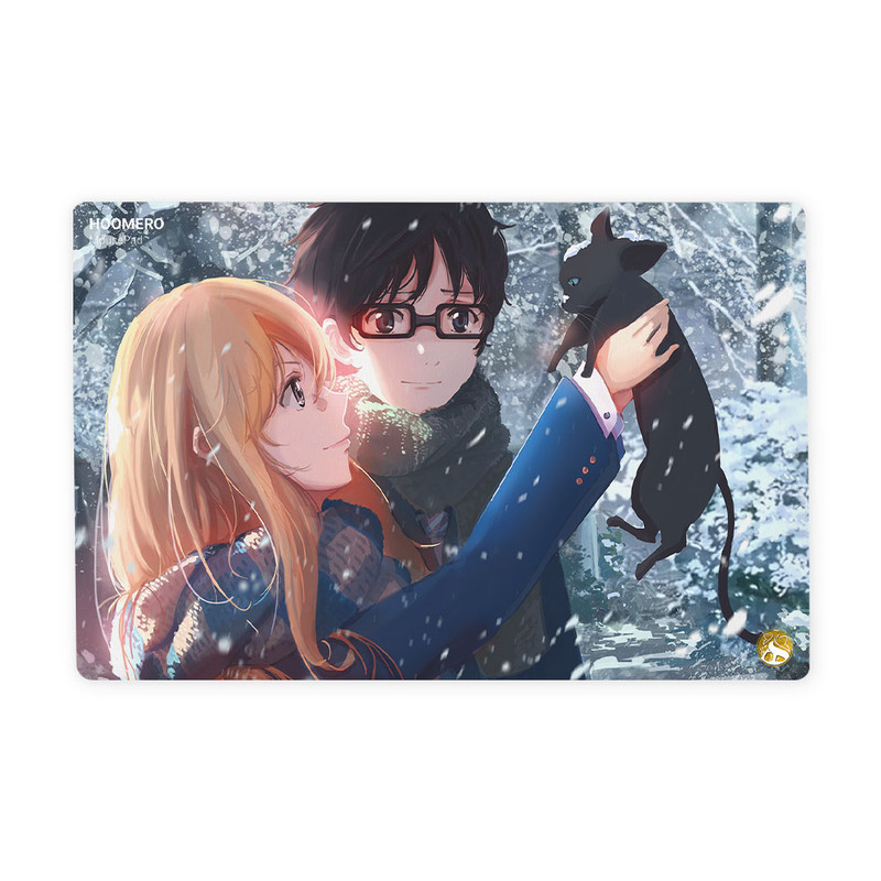 ماوس پد هومرو مدل ML406-SIZE2437 طرح انیمه Your Lie in April