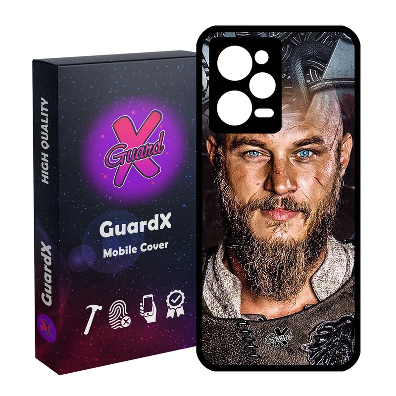 کاور گارد ایکس طرح Vikings مدل Glass10240 مناسب برای گوشی موبایل شیائومی Redmi Note 12 Pro 5G/Poco X5 Pro 5G/Note 12 Pro Pro speed