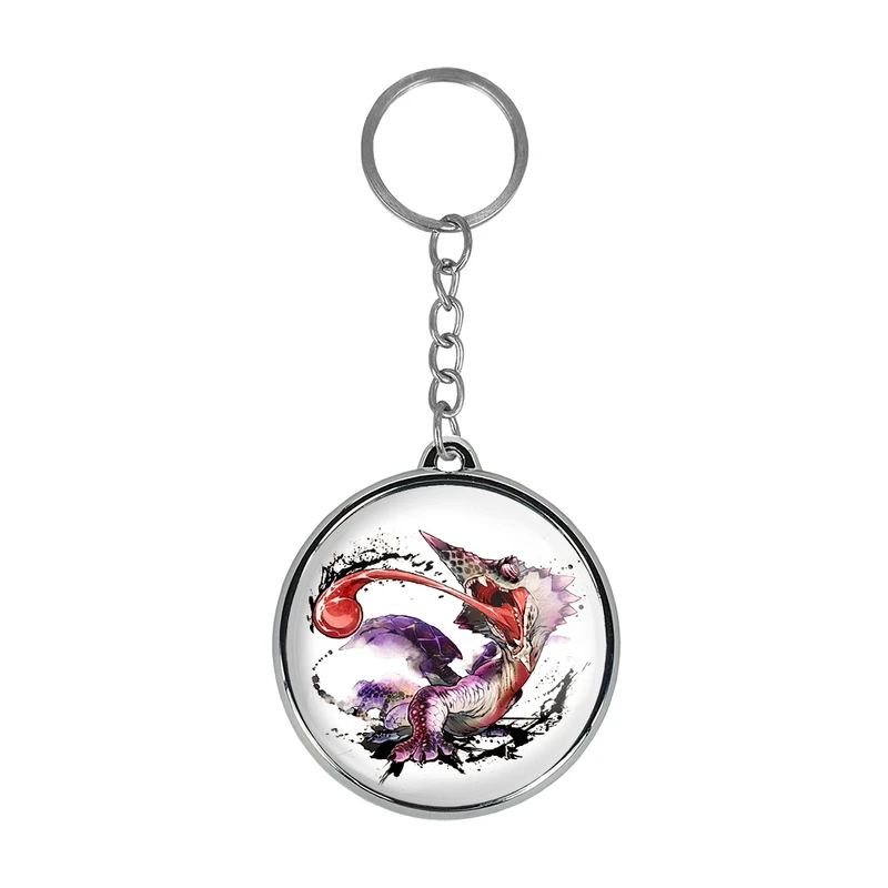 جاکلیدی خندالو طرح بازی شکارچی هیولا (Monster Hunter) مدل دوطرفه کد 3326833269