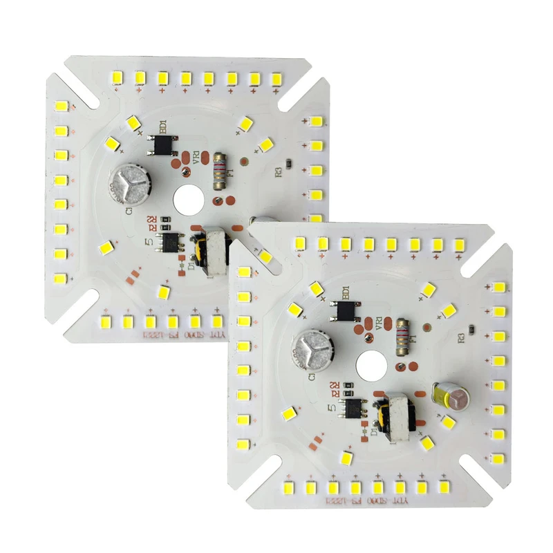 چیپ ال ای دی 60 وات مدل خازن دار 220 ولت بسته 2 عددی