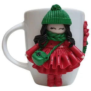 ماگ سرامیکی مدل عروسکی طرح یلدا کد C-146