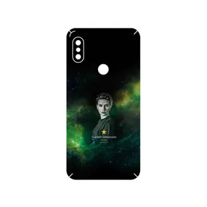 MAHOOT Scarlett Johansson Cover Sticker for Xiaomi Redmi Note 6 Pro