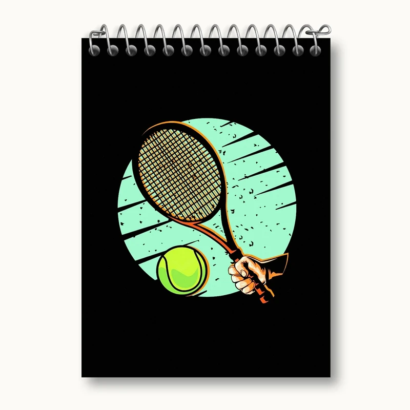 دفتر یادداشت 50 برگ خندالو مدل تنیس Tennis کد 26631