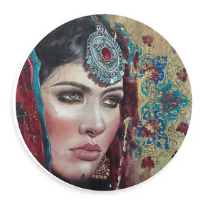 دیوارکوب طرح بانوی شرقی مدل wtb994