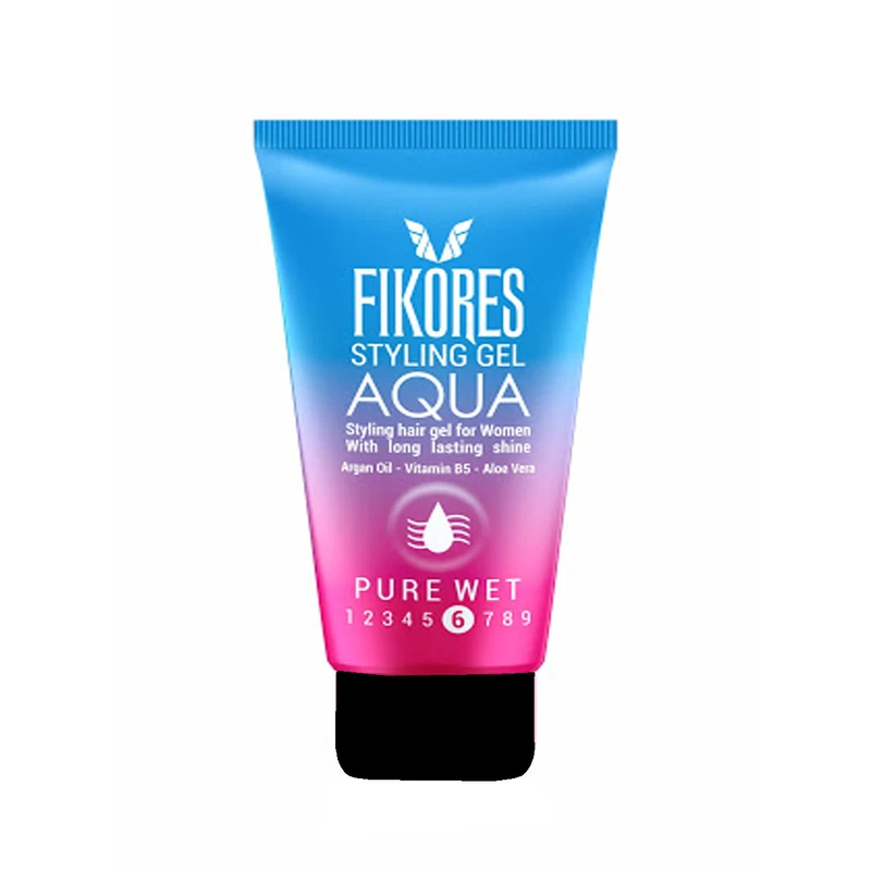 ژل حالت دهنده مو فیکورس مدل AQUA حجم 150 میلی لیتر