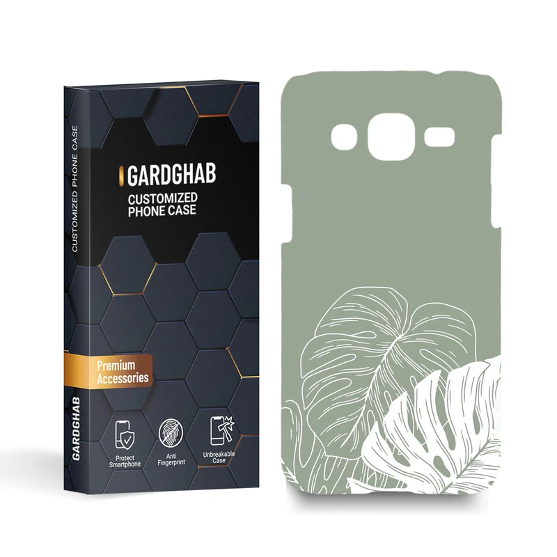 کاور گارد قاب مدل برگ مناسب برای گوشی موبایل سامسونگ galaxy j2 2015