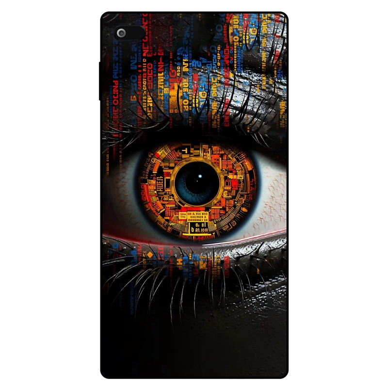 کاور مگافون طرح چشم مدل 6769 مناسب برای  تبلت لنوو Tab 7