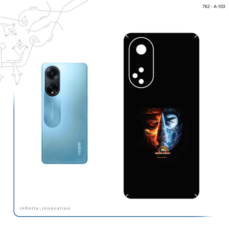 برچسب پوششی ماهوت مدل Mortal Kombat Game Series مناسب برای گوشی موبایل اپو A98