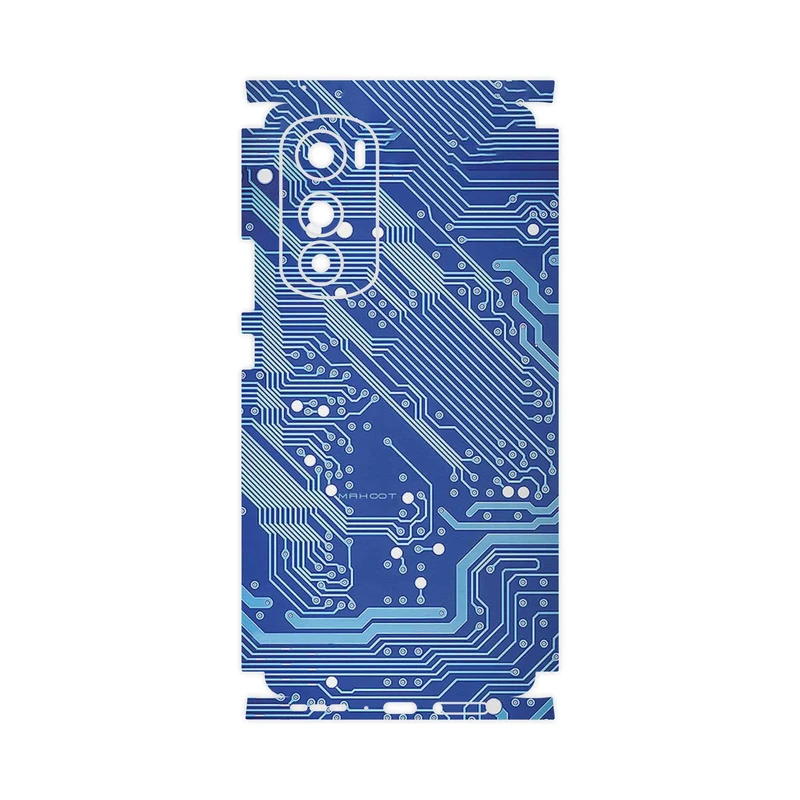 برچسب پوششی ماهوت مدل Blue_Printed_Circuit_Board-FullSkin مناسب برای گوشی موبایل موتورولا Edge 30