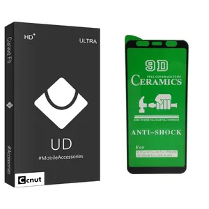 Coconut UD Black Ceramics Screen Protector For Samsung A6 Plus/J4 Plus/A750/J6 Plus/J8