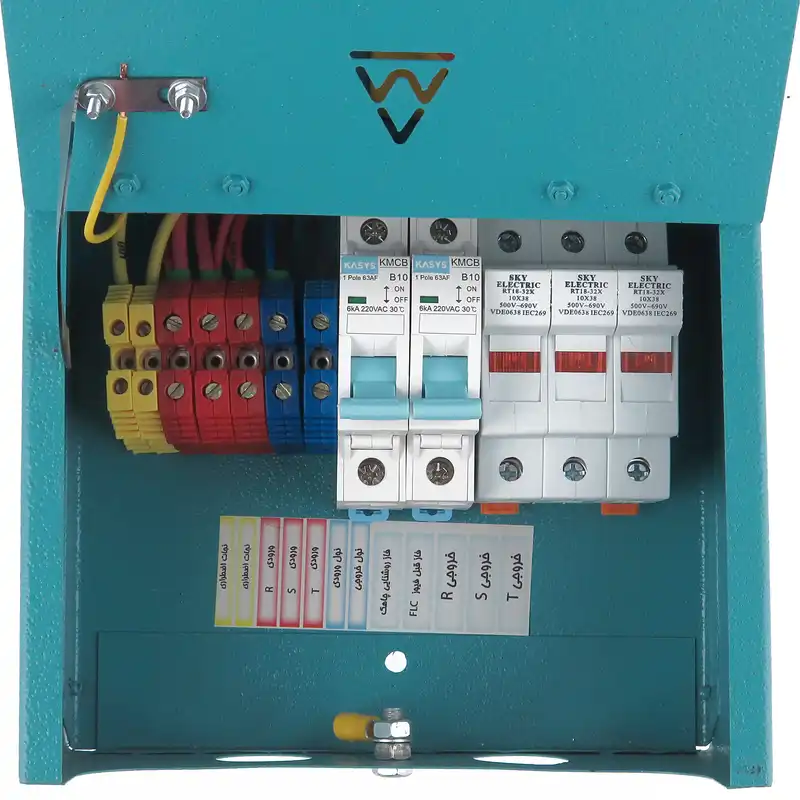 جعبه 3 فاز آسانسور مدل پلاس