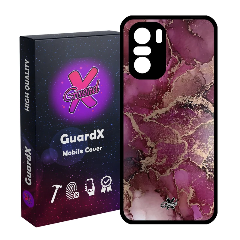 کاور گارد ایکس طرح ماربل مدل Glass10271 مناسب برای گوشی موبایل شیائومی Poco F3/MI 11X/MI 11X Pro/Redmi K40/K40 Pro