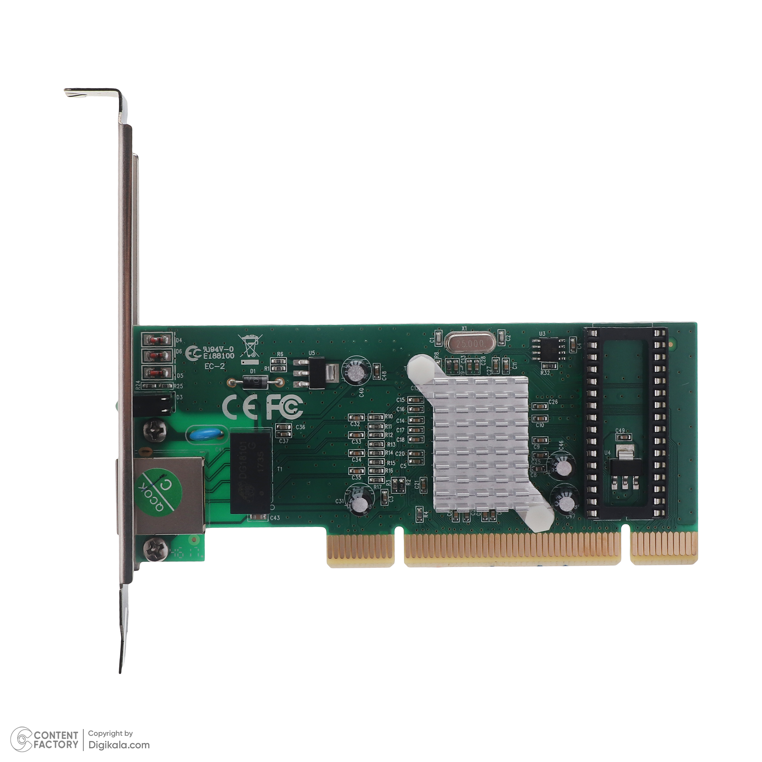 PCI کارت شبکه نتیس مدل AD1102