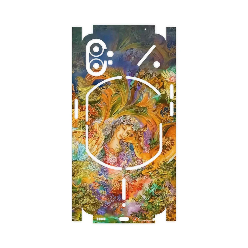 برچسب پوششی ماهوت مدل Persian miniature 3-FullSkin مناسب برای گوشی موبایل ناتینگ Phone 1