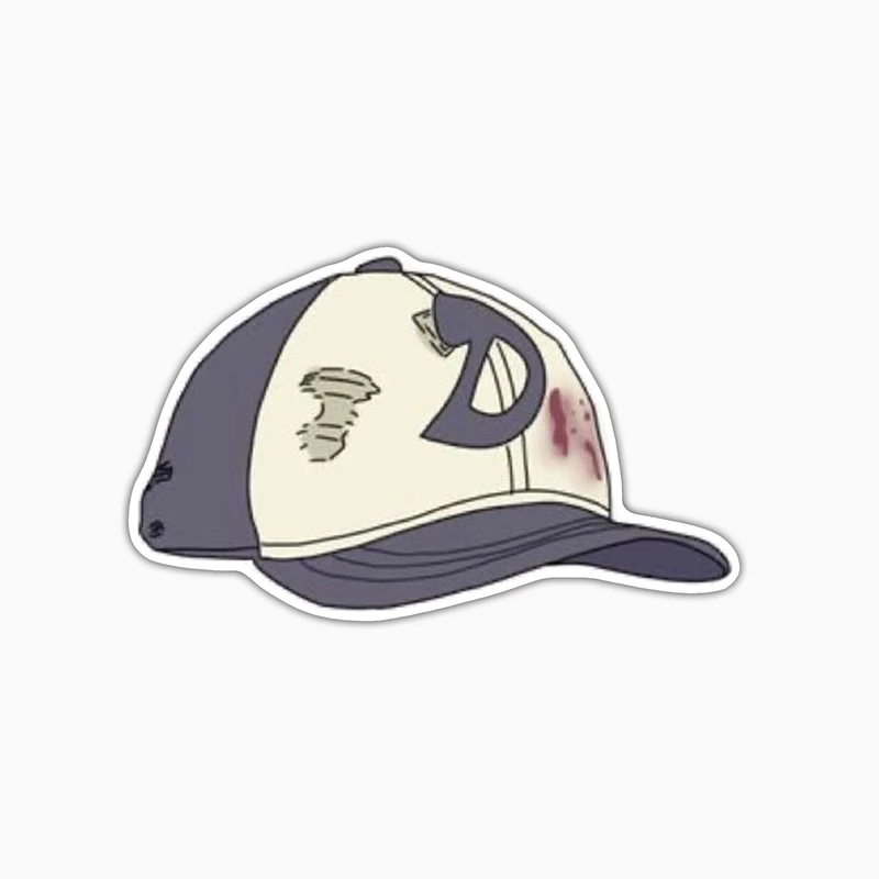 استیکر لپ تاپ و موبایل بووم طرح کلاه مدل بیسبال کد UV031