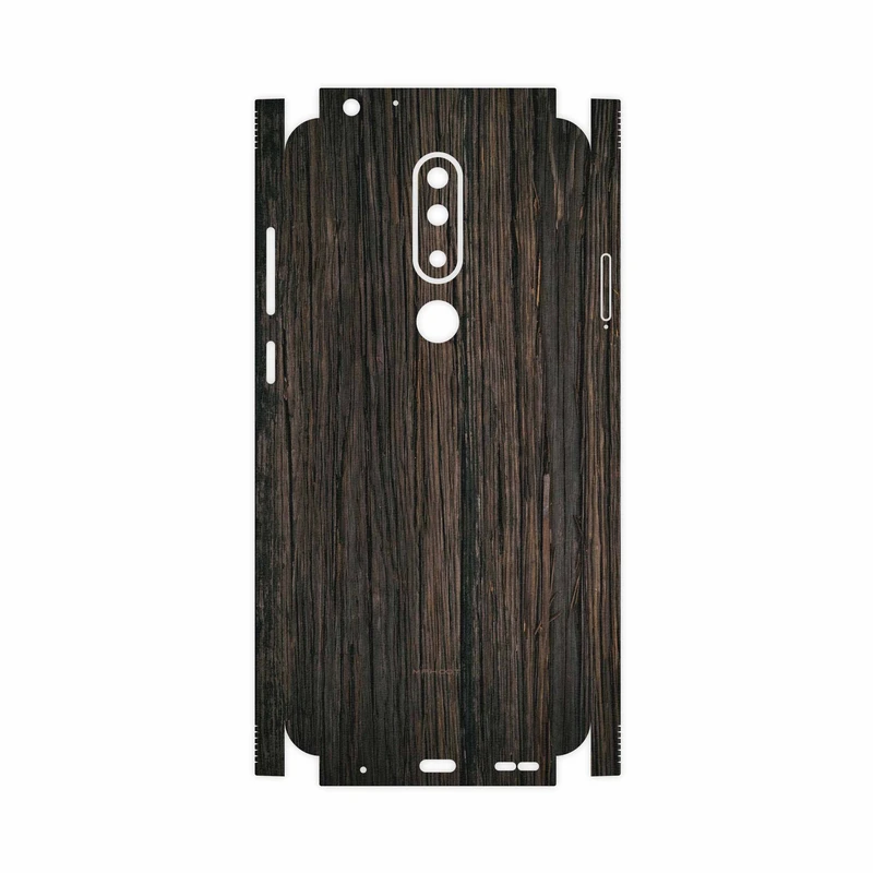 برچسب پوششی ماهوت مدل Burned Wood-FullSkin مناسب برای گوشی موبایل نوکیا 5.1 Plus