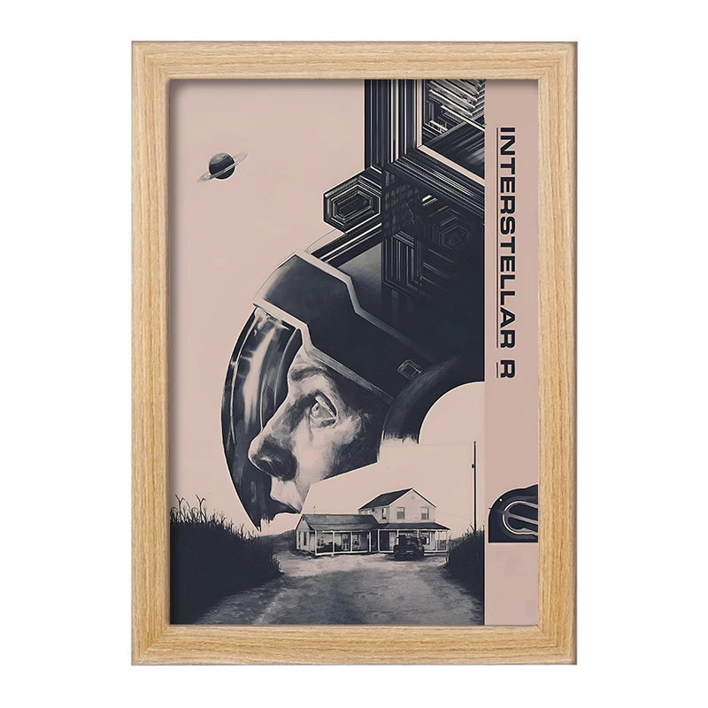 تابلو خندالو مدل میان ستاره ای کد F10484