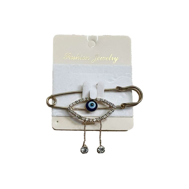 سنجاق سینه زنانه مدل چشم نظر