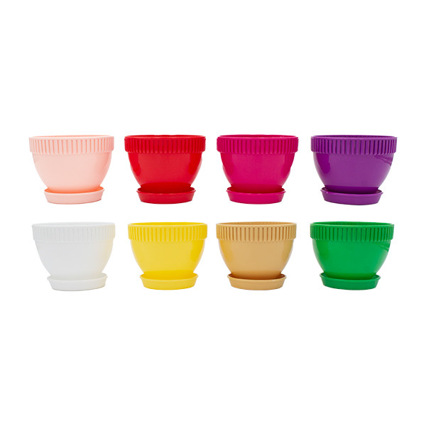 گلدان طرح راه راه مدل A04