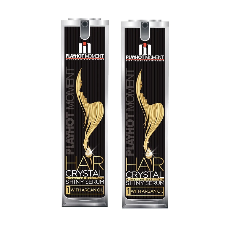 سرم موی پلی هات مومنت مدل Argan حجم 80 میلی لیتر مجموعه 2 عددی