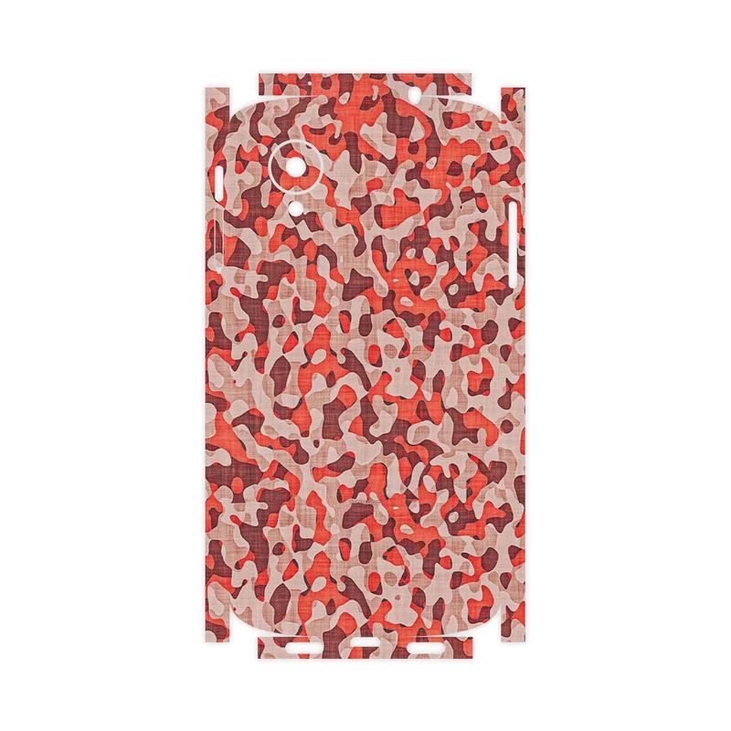 برچسب پوششی ماهوت مدل Red Infantry Army-FullSkin مناسب برای گوشی موبایل گوگل Nexus 5
