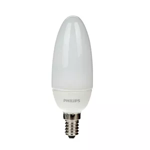 لامپ کم مصرف 8 وات فیلیپس مدل شمعی ambiance پایه E14