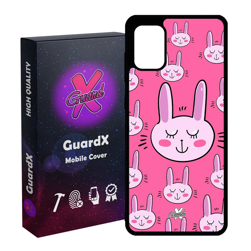 کاور گارد ایکس طرح Rabbit مدل Glass101135 مناسب برای گوشی موبایل سامسونگ Galaxy A31