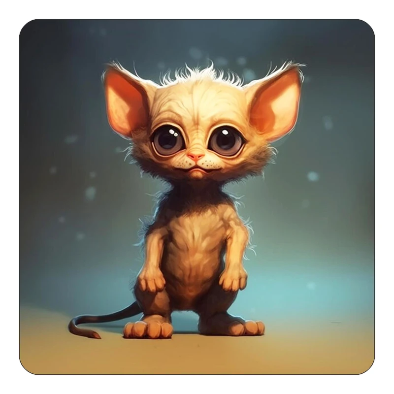 مگنت کاکتی طرح حیوانات کارتونی مدل mp28161