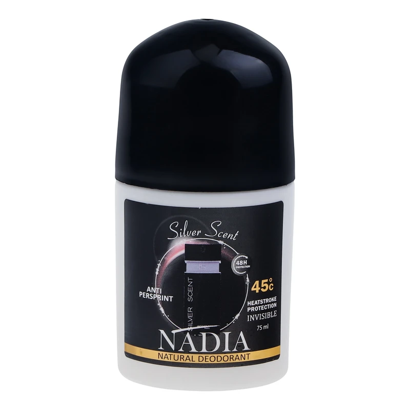 رول ضد تعریق نادیا مدل Silver Scent حجم 75 میلی لیتر