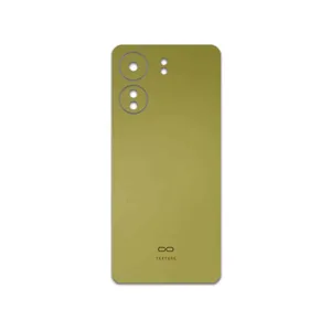MAHOOT Matte-Gold Cover Sticker for Xiaomi Poco C65