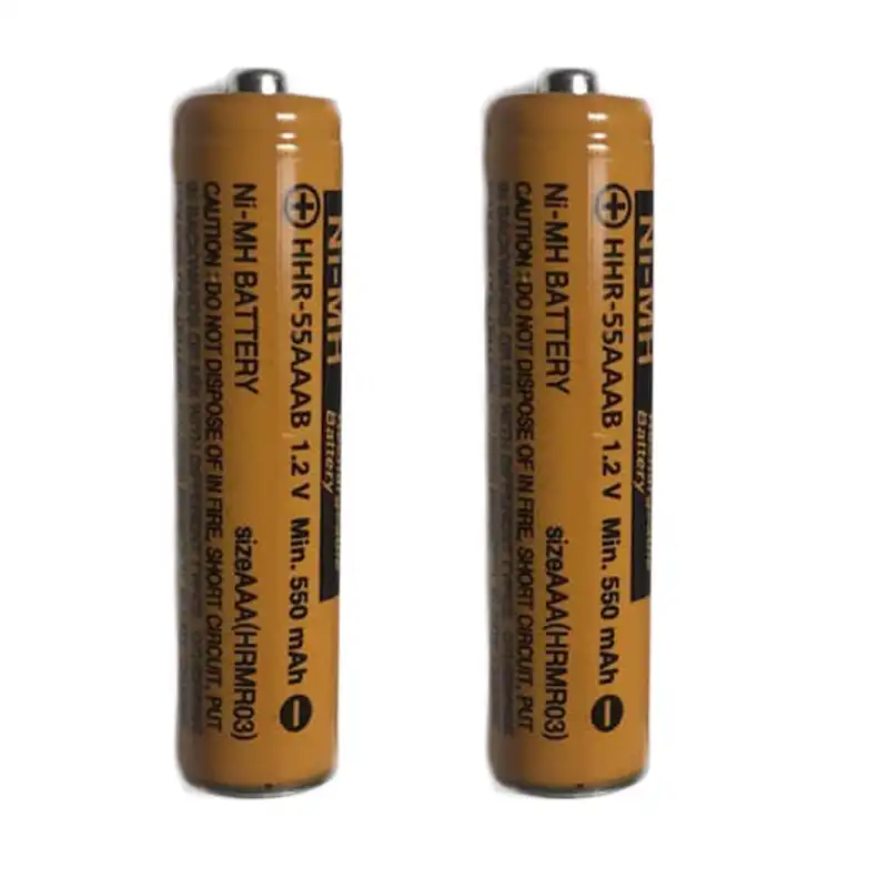 باتری نیم قلمی قابل شارژ پاناسونیک مدل  Ni-MH/HHR-55AAAB HRMR03 بسته چهار عددی