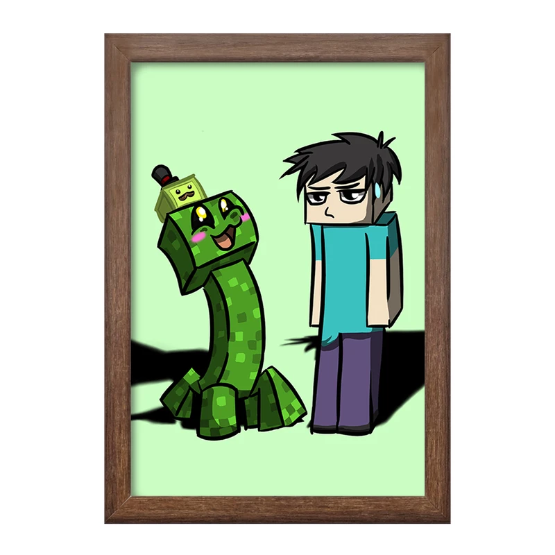 تابلو خندالو طرح بازی ماینکرافت (Minecraft) کد 37009