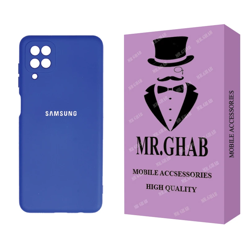 کاور مستر قاب مدل سیلیکونی مناسب برای گوشی موبایل سامسونگ Galaxy A12 / A12 Nacho