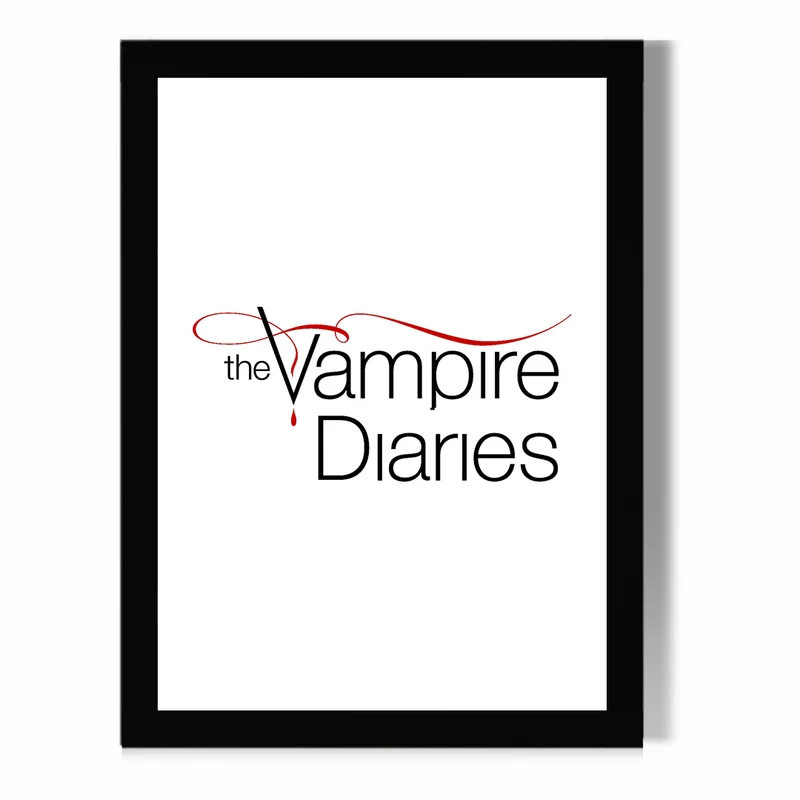 تابلو مدل دیواری طرح سریال خاطرات خون آشام The Vampire Diaries کد FD248