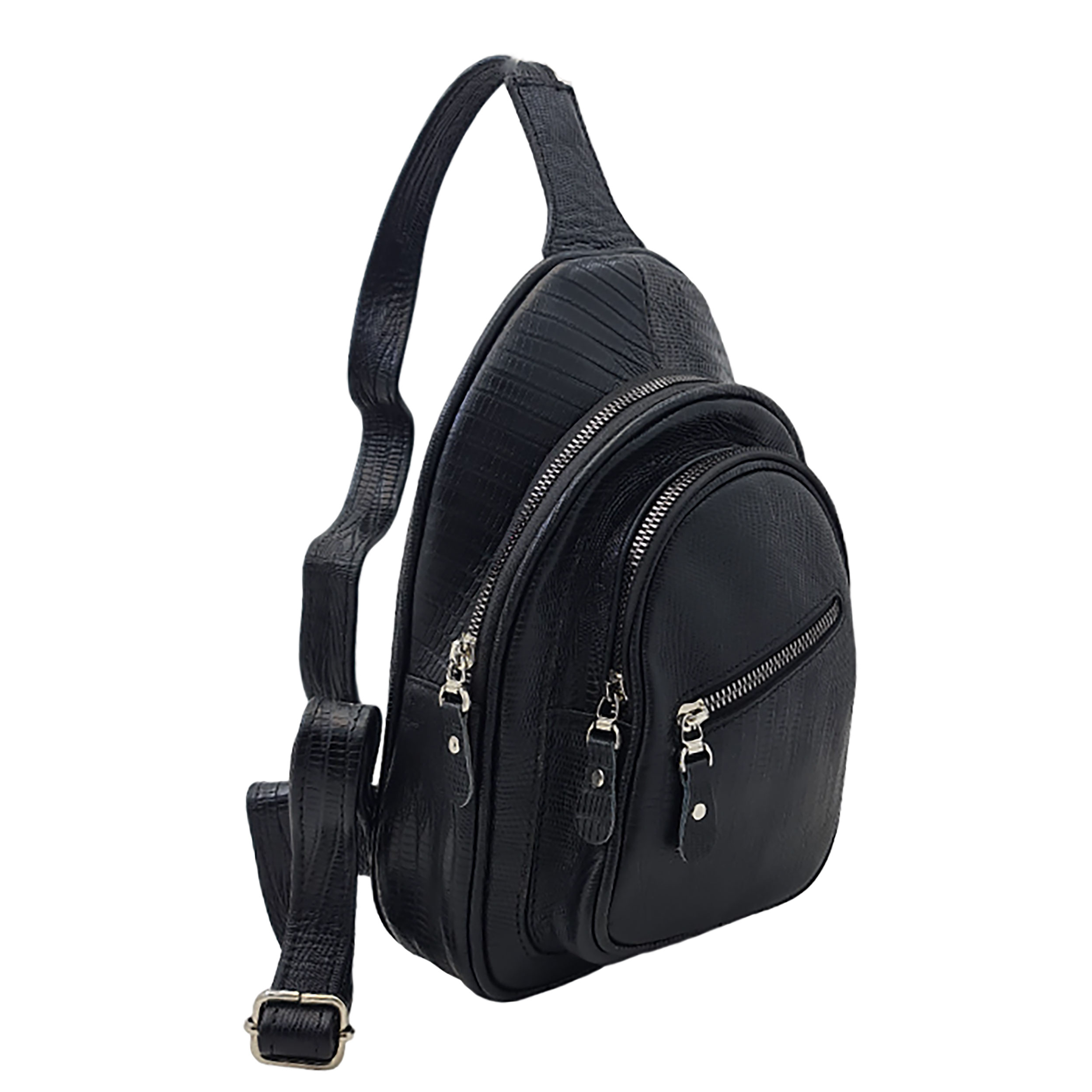 کیف کراس بادی زنانه مدل آفاق چرم طبیعی گاوی کد S_220