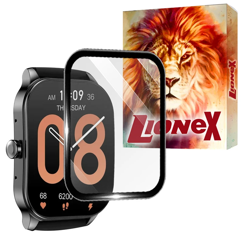 محافظ صفحه نمایش لایونکس مدل LWPM مناسب برای ساعت هوشمند امیزفیت Pop 3S