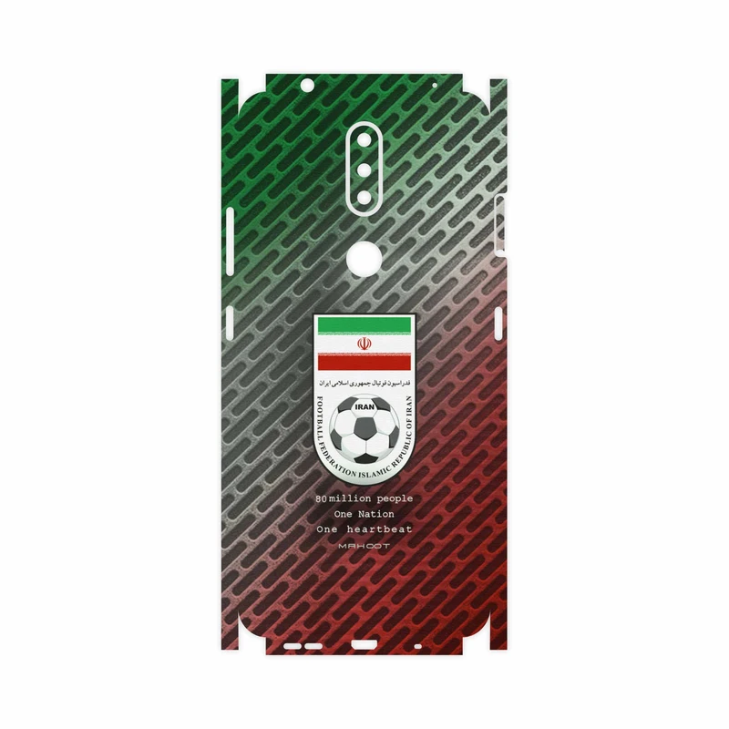 برچسب پوششی ماهوت مدل Iran-National-Football-Team-FullSkin مناسب برای گوشی موبایل نوکیا 2.4