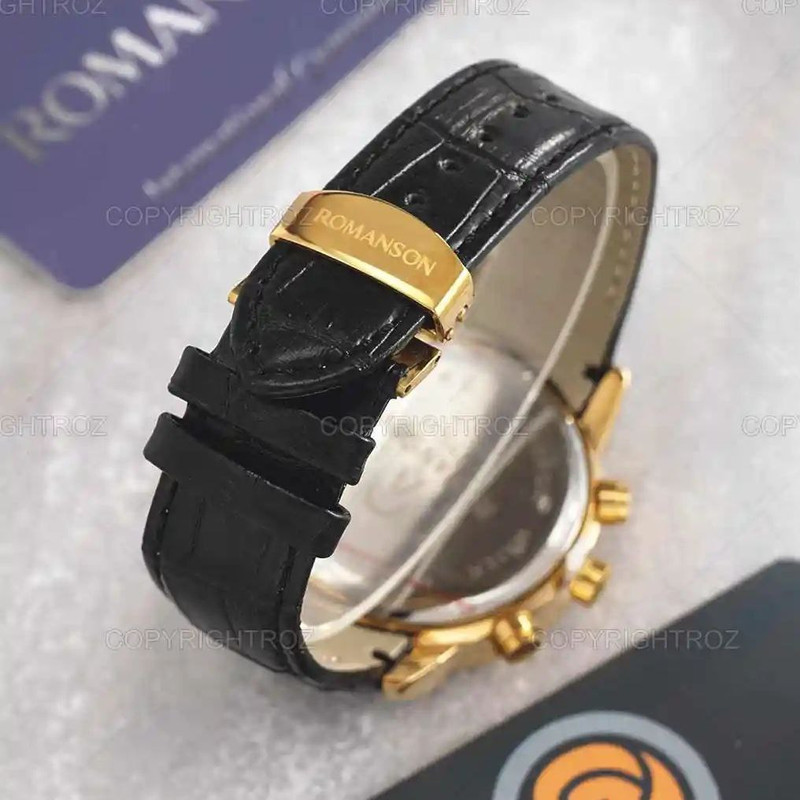 ساعت مچی عقربهای مردانه رومانسون مدل سه موتور فعال کورنوگراف 03 ساعت مچی عقربهای مردانه رومانسون مدل سه موتور فعال کورنوگراف 03
