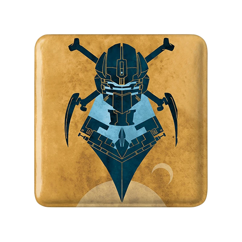 مگنت خندالو طرح بازی دد اسپیس (Dead Space) مدل مربعی کد 35015
