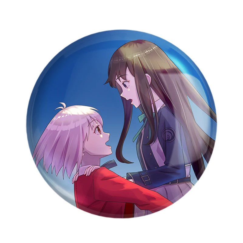 مگنت خندالو مدل تاکینا و چیساتو انیمه لیکوریس ریکویل Lycoris Recoil  کد 23012