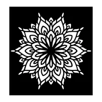 شابلون باتیس آرت طرح اسلیمی کد 658